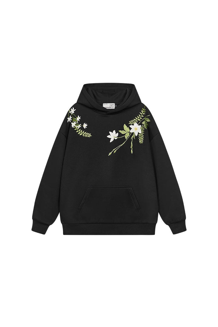 Brenches Embroidered Oversized Hoodie