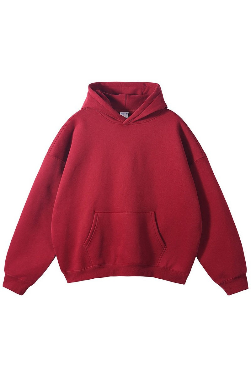 Fleece Loose Hoodie