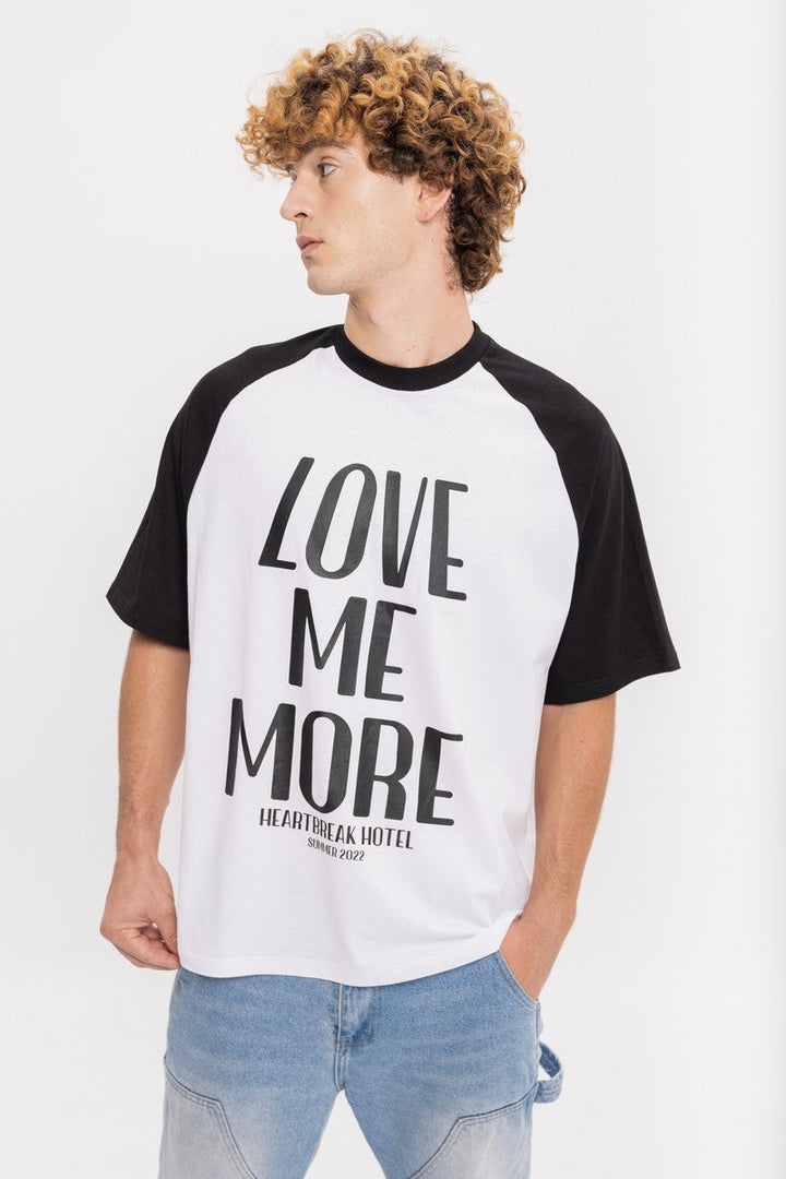 Love Me More Print Tee