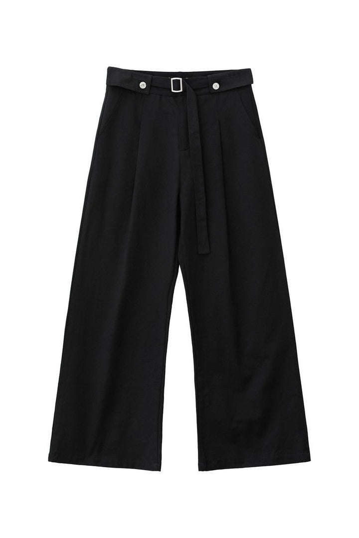 Pleated Relaxed Fit Dress Pants