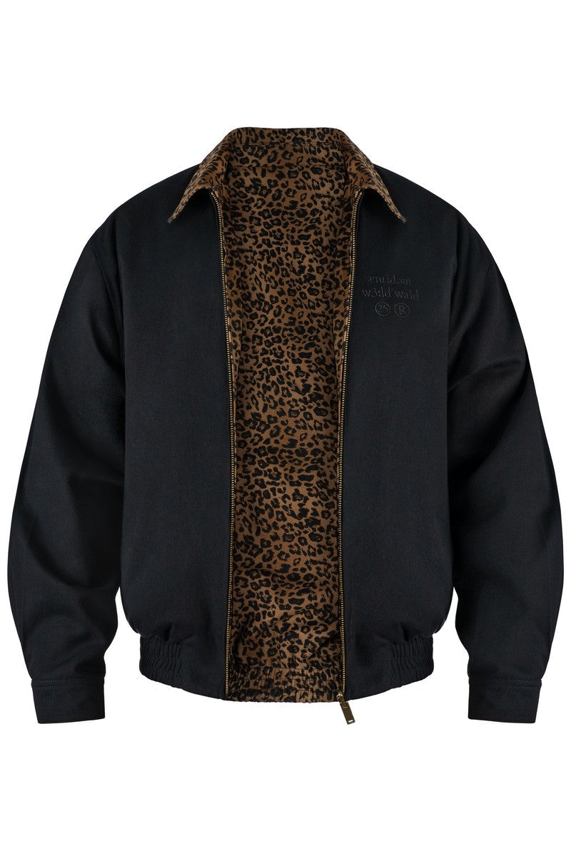 Reversible Detroit Leopard Jacket