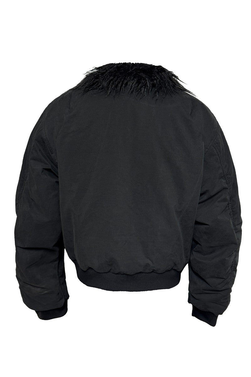 Distressed N2B Padded Jacket