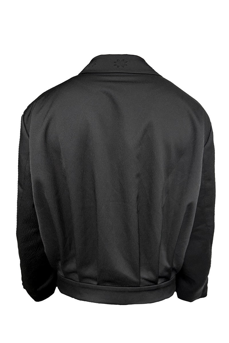 Pleated Laser Cut Jacket