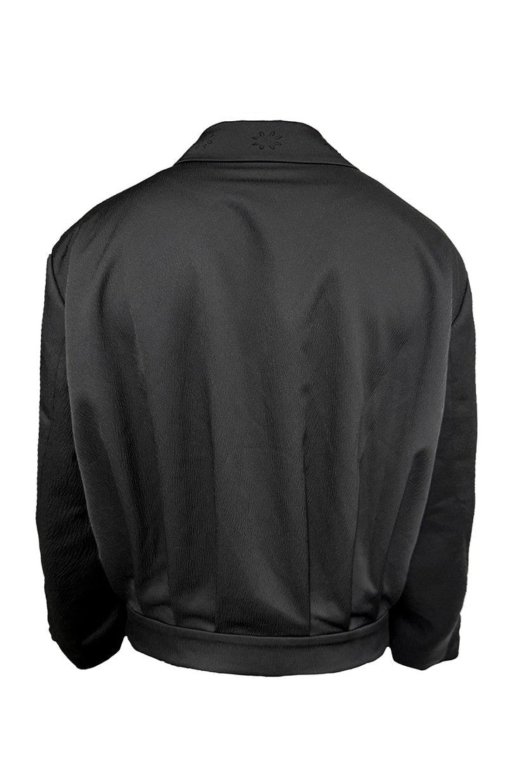 Pleated Laser Cut Jacket