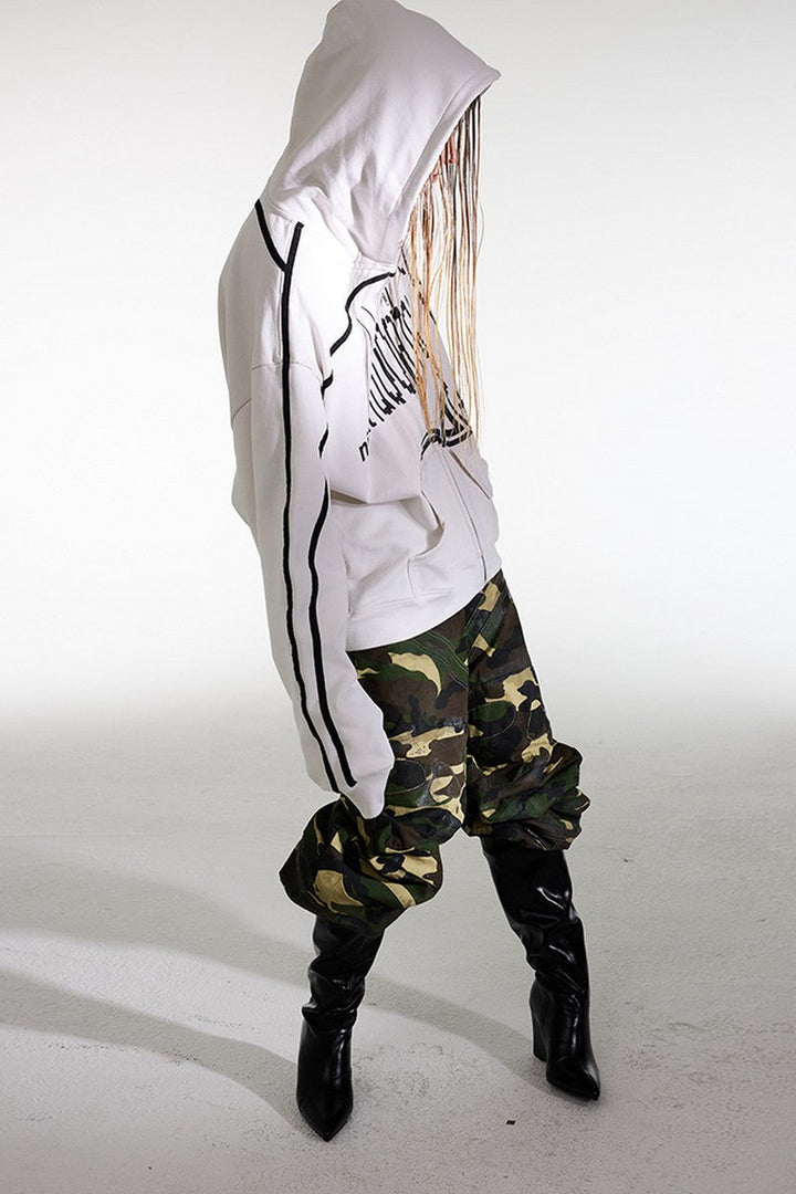 Mosaic Patch Homeless Hoodie