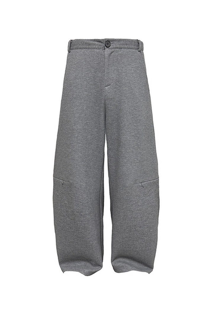 Layered Zip Brushed Knife Pants