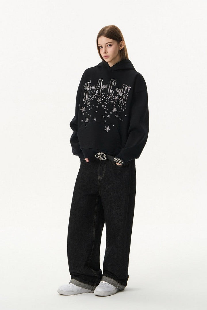 Galaxy Rhinestone Street Hoodie