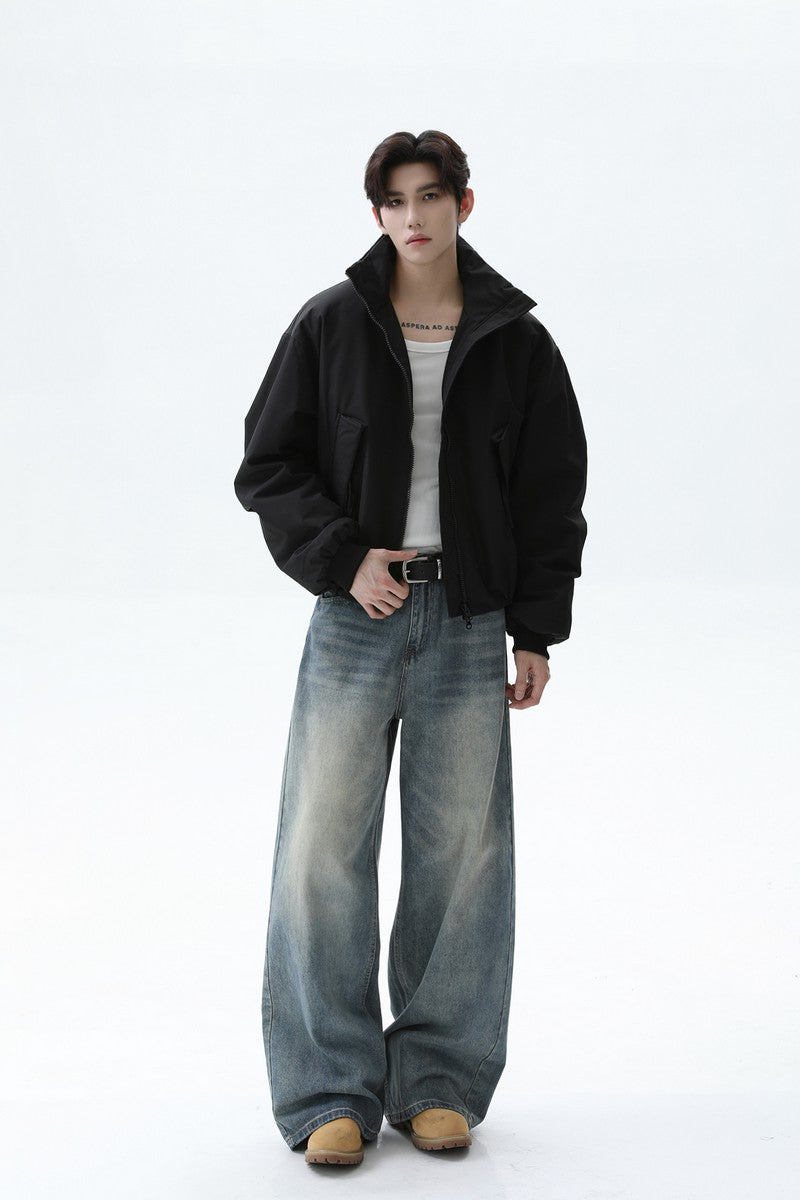 Lightweight Down Stand Collar Puffer