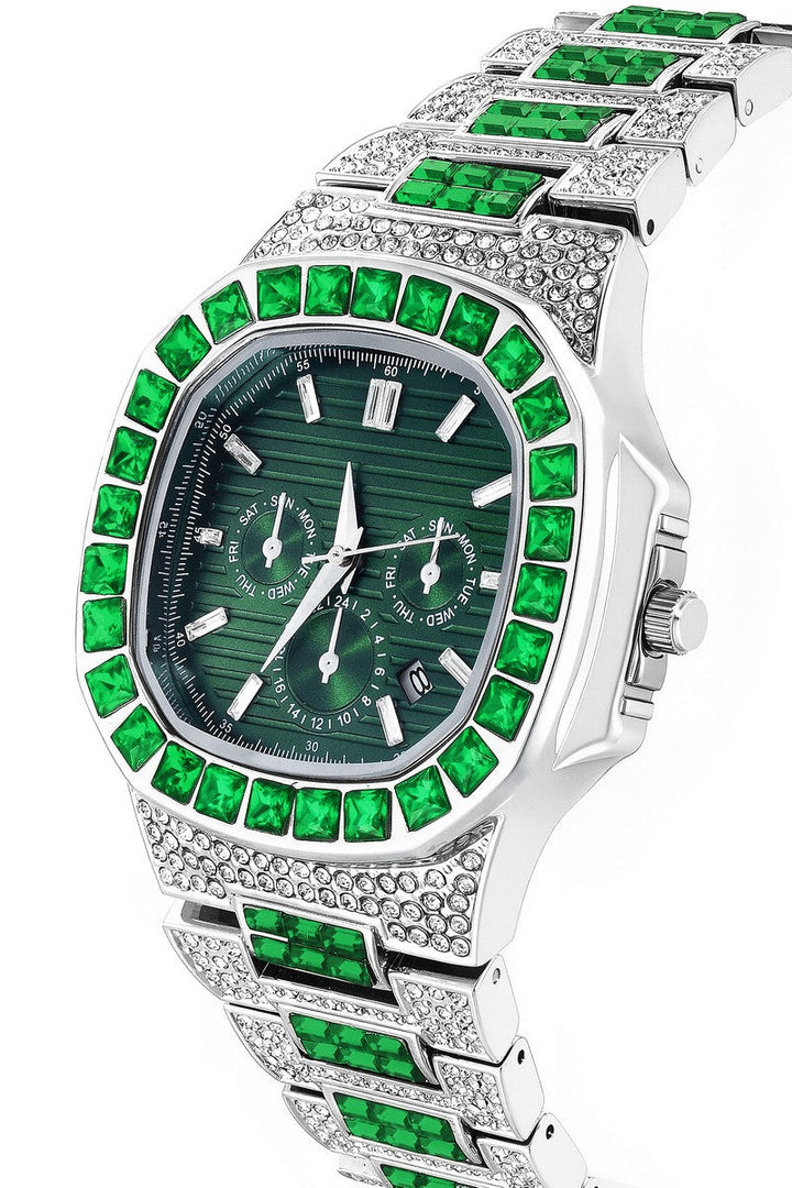 Iced Nautilus Quartz Watch