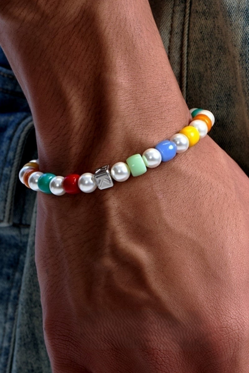 Colorful Summer Beaded Bracelet