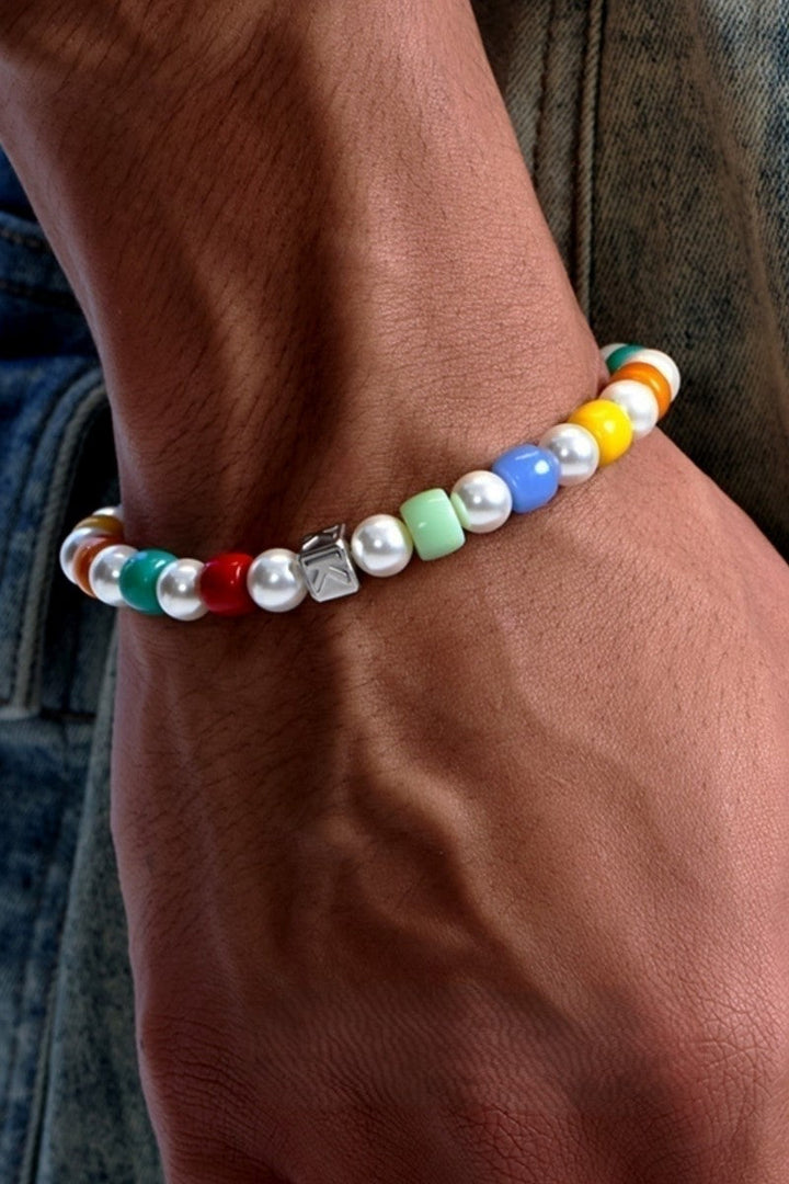 Colorful Summer Beaded Bracelet