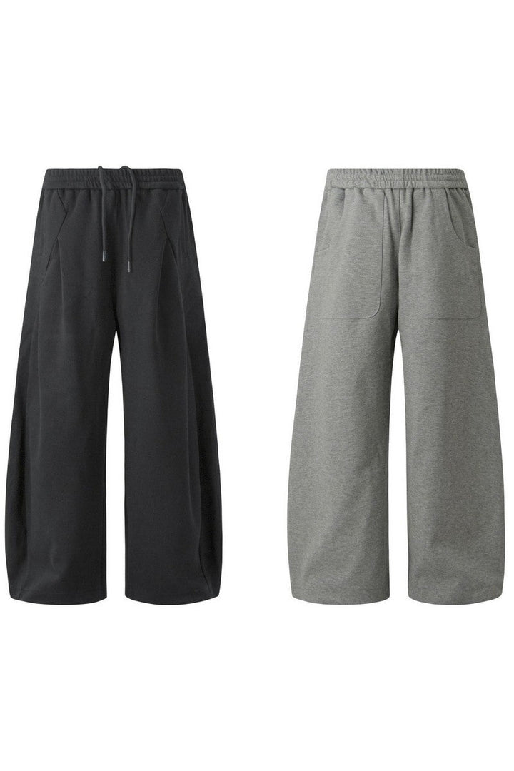 Blade Cut Wide Sweatpants