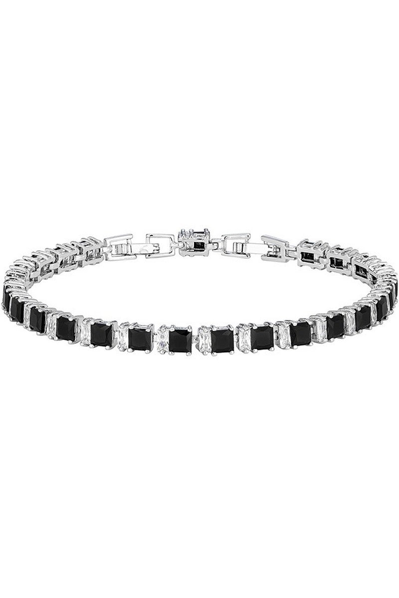 Multicolor Diamond Tennis Bracelet