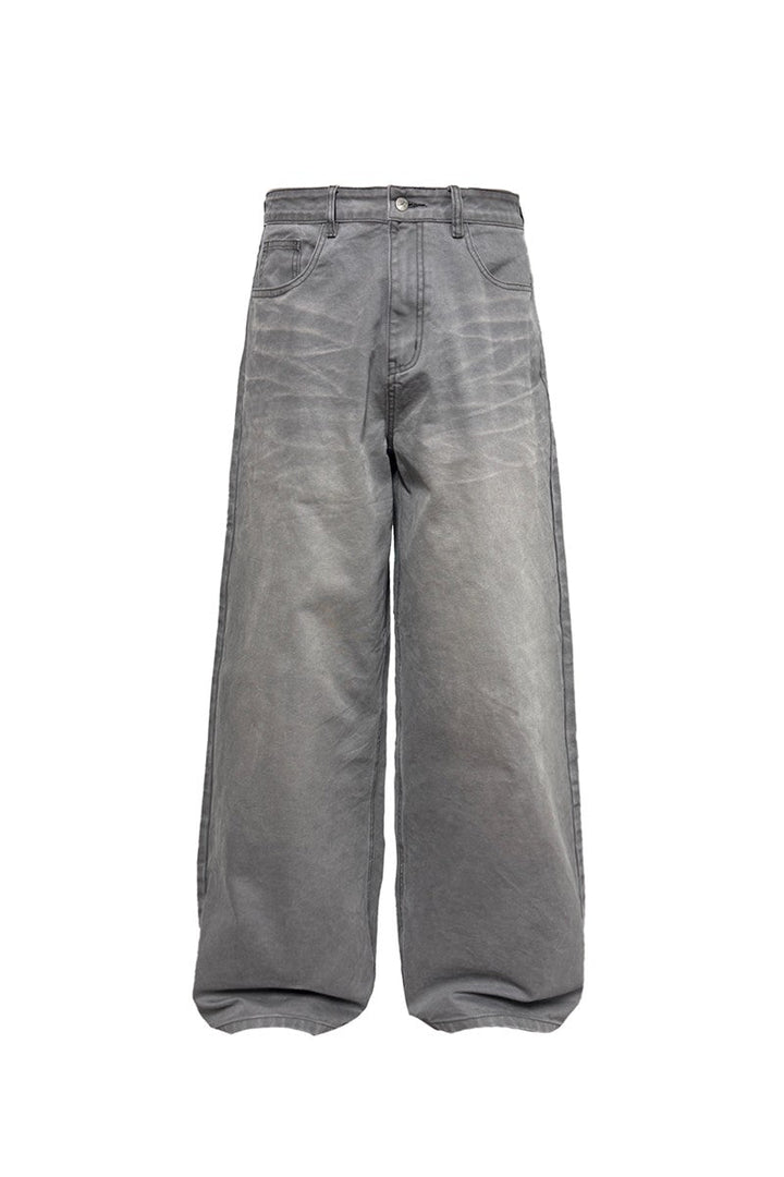 Sunfaded Washed Grey Jeans