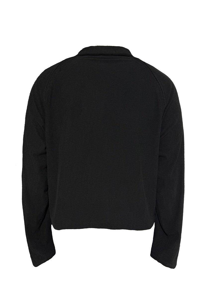 Corduroy Double Zip Jacket