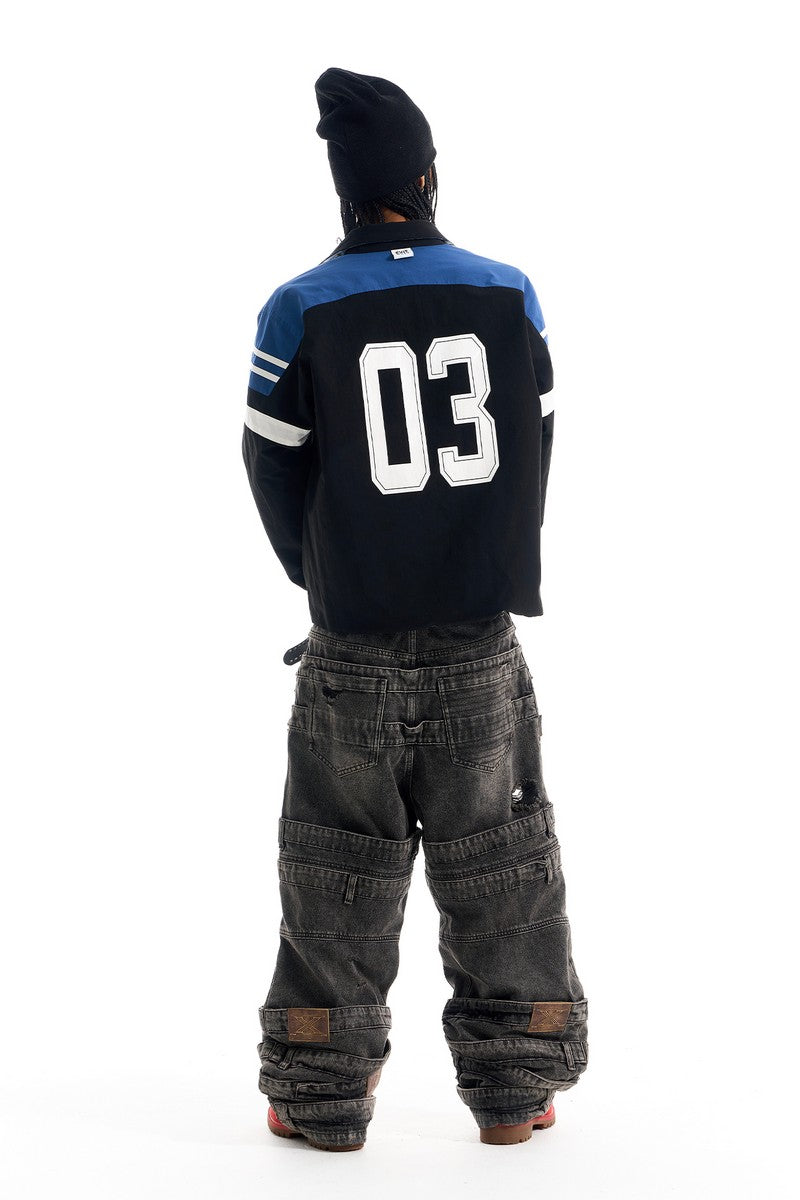 Reversible Plaid Overshirt Jacket