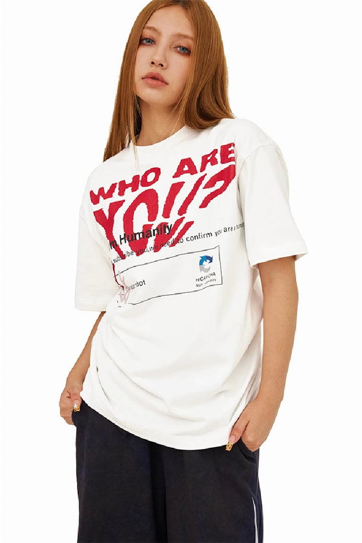 Who R U? Graphic Tee