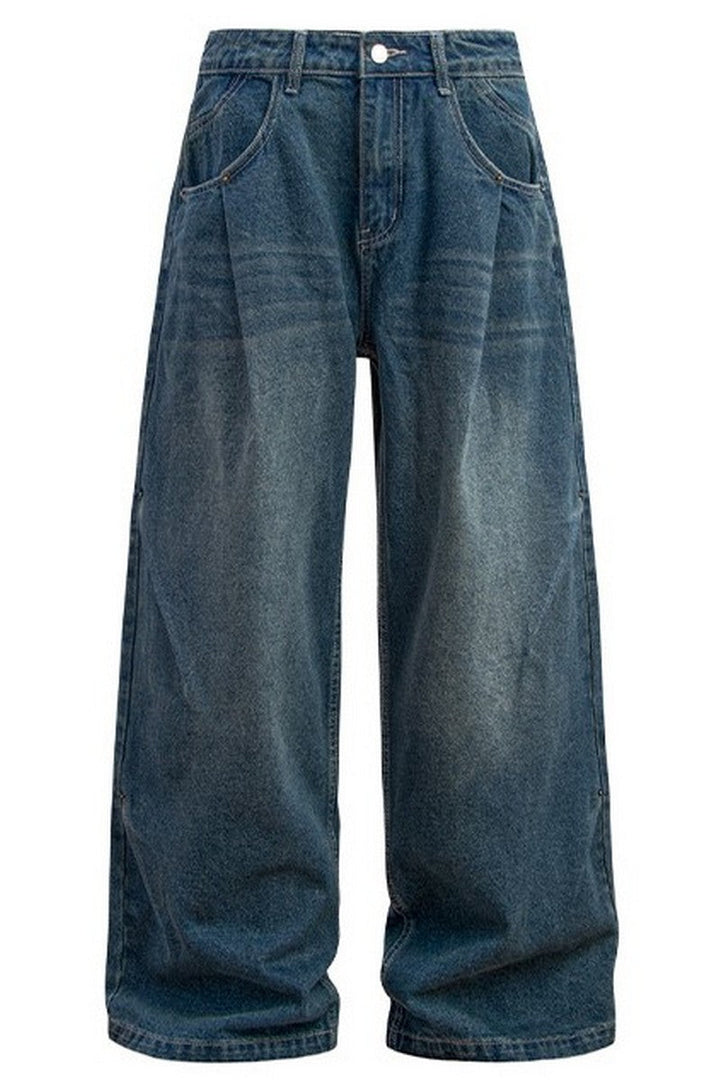 Washed Vintage Baggy Jeans