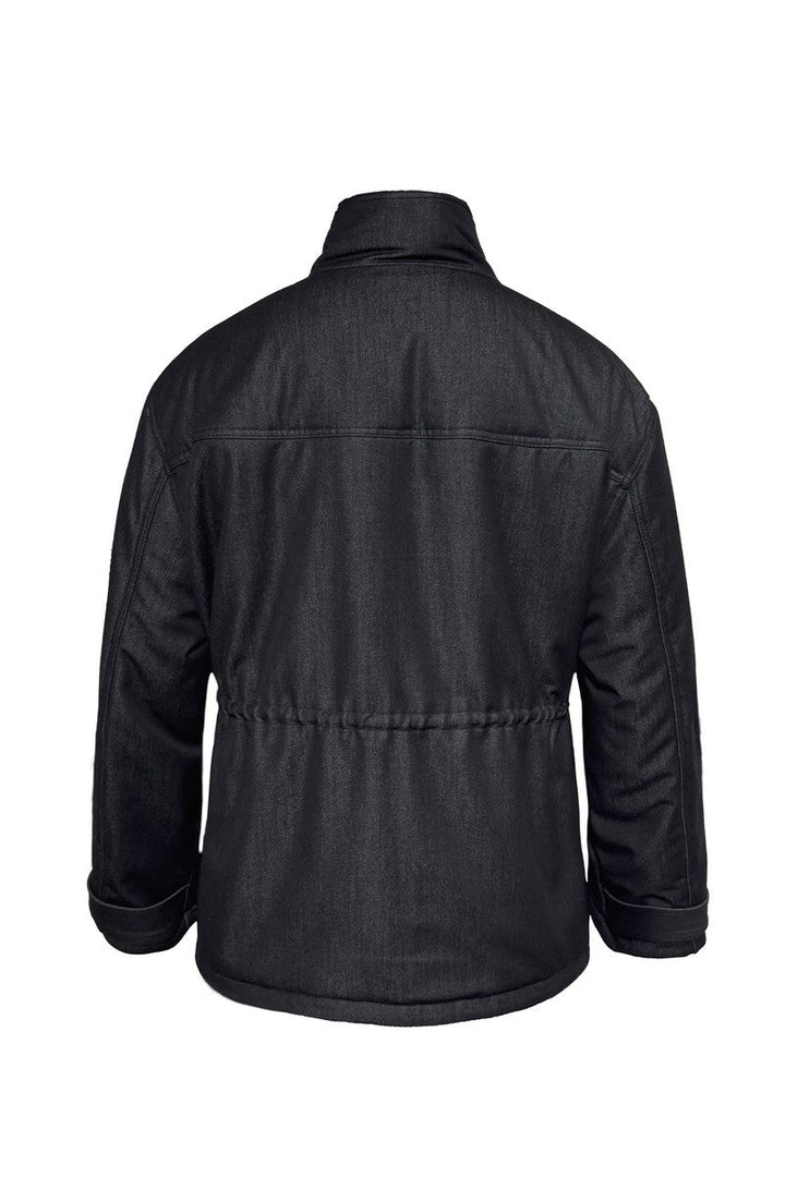 Drawstring Padded Parka