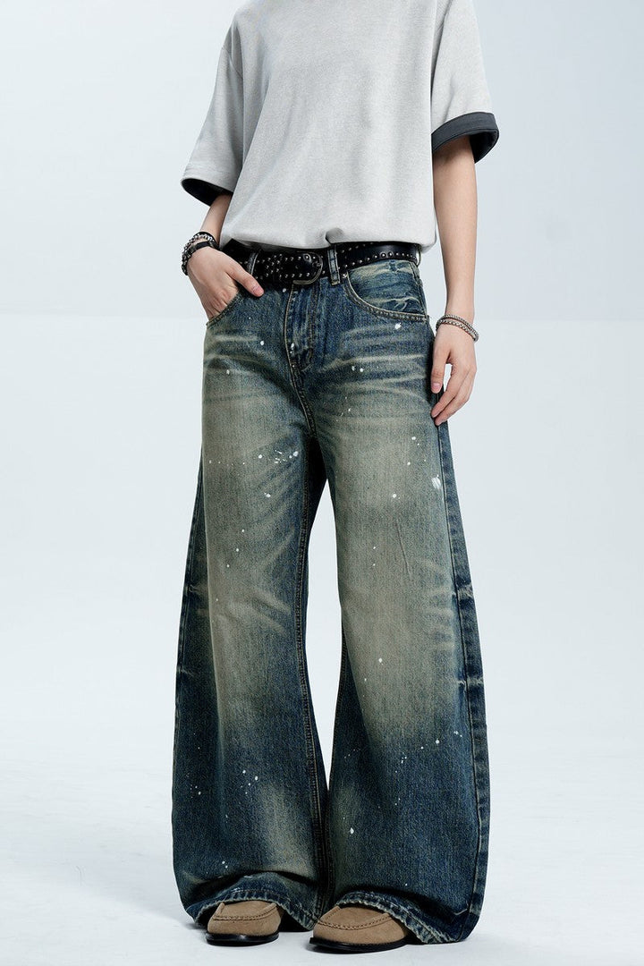 Paint Splatter Blade Jeans