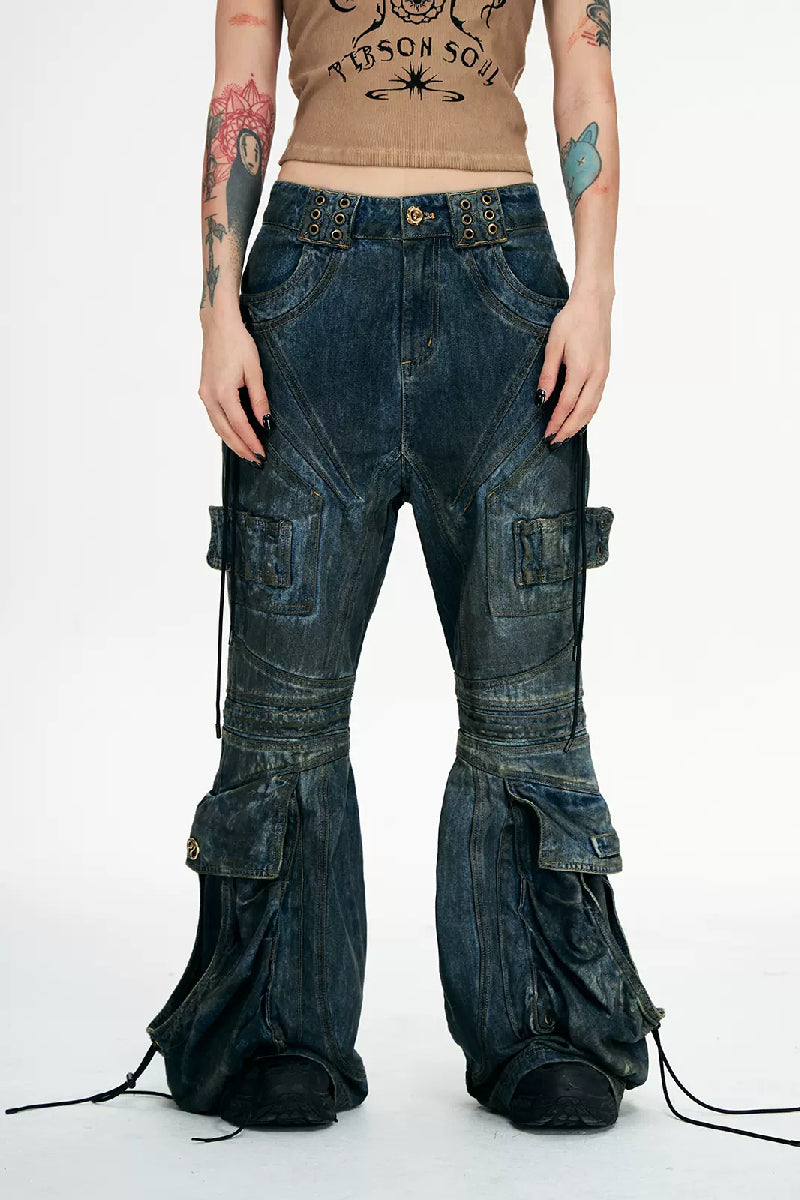 Drawstring Jeans