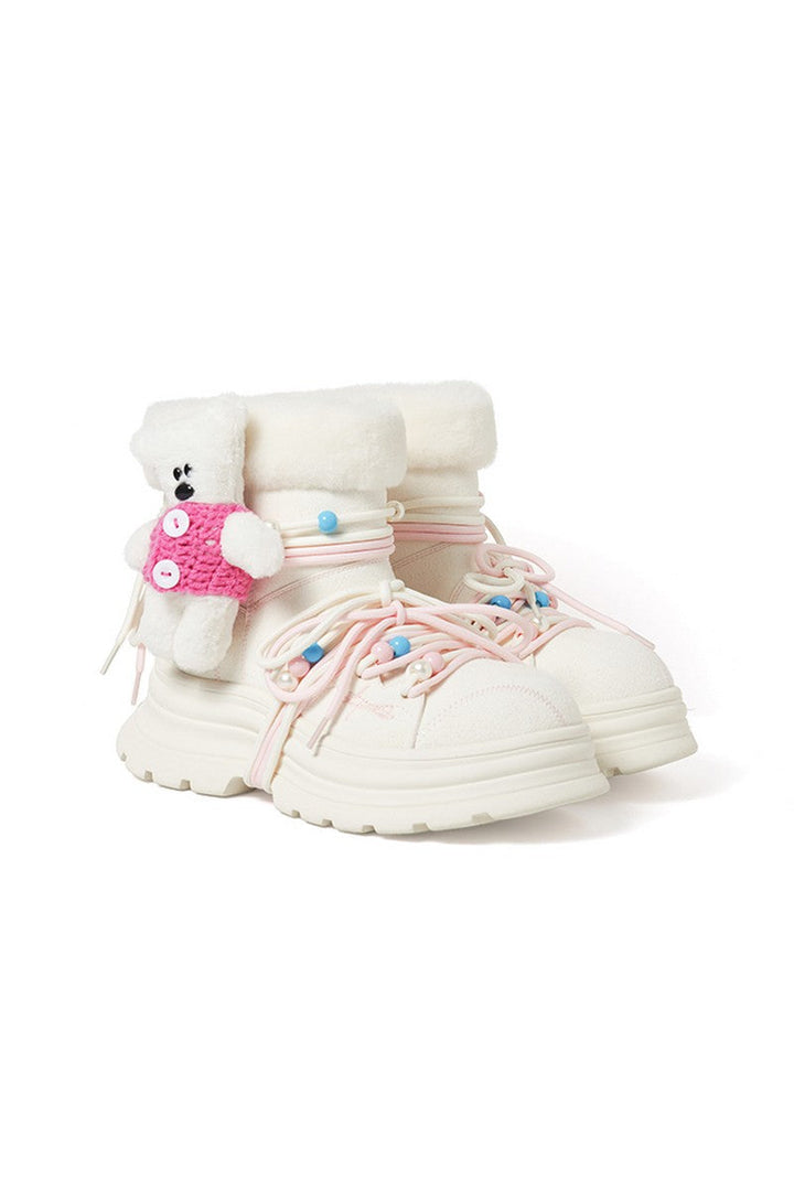 Chunky Sole Snow Boots