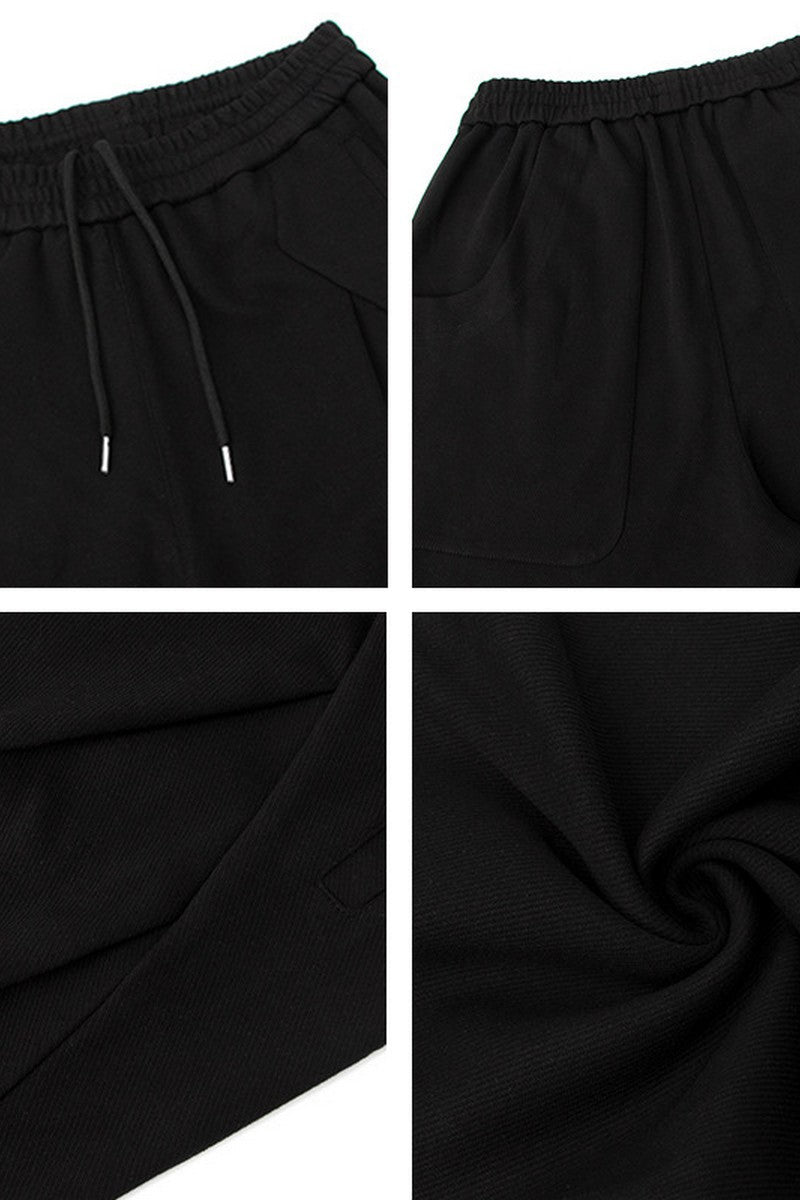 Blade Cut Wide Sweatpants