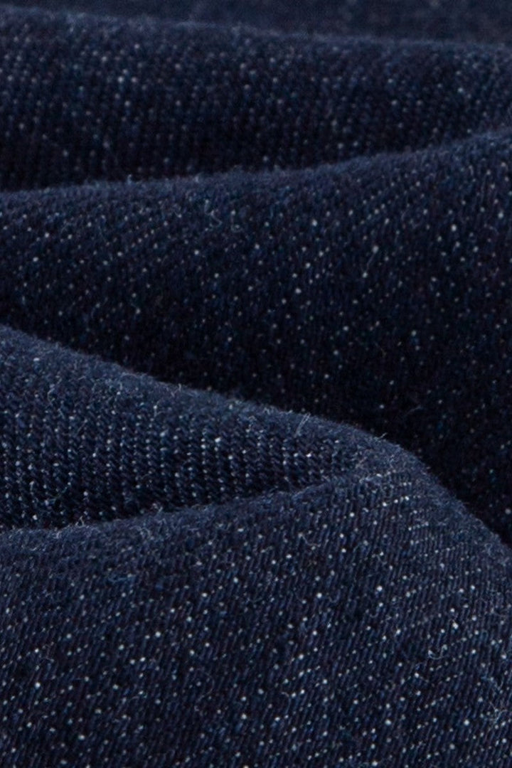 Raw Washed Flared Jeans