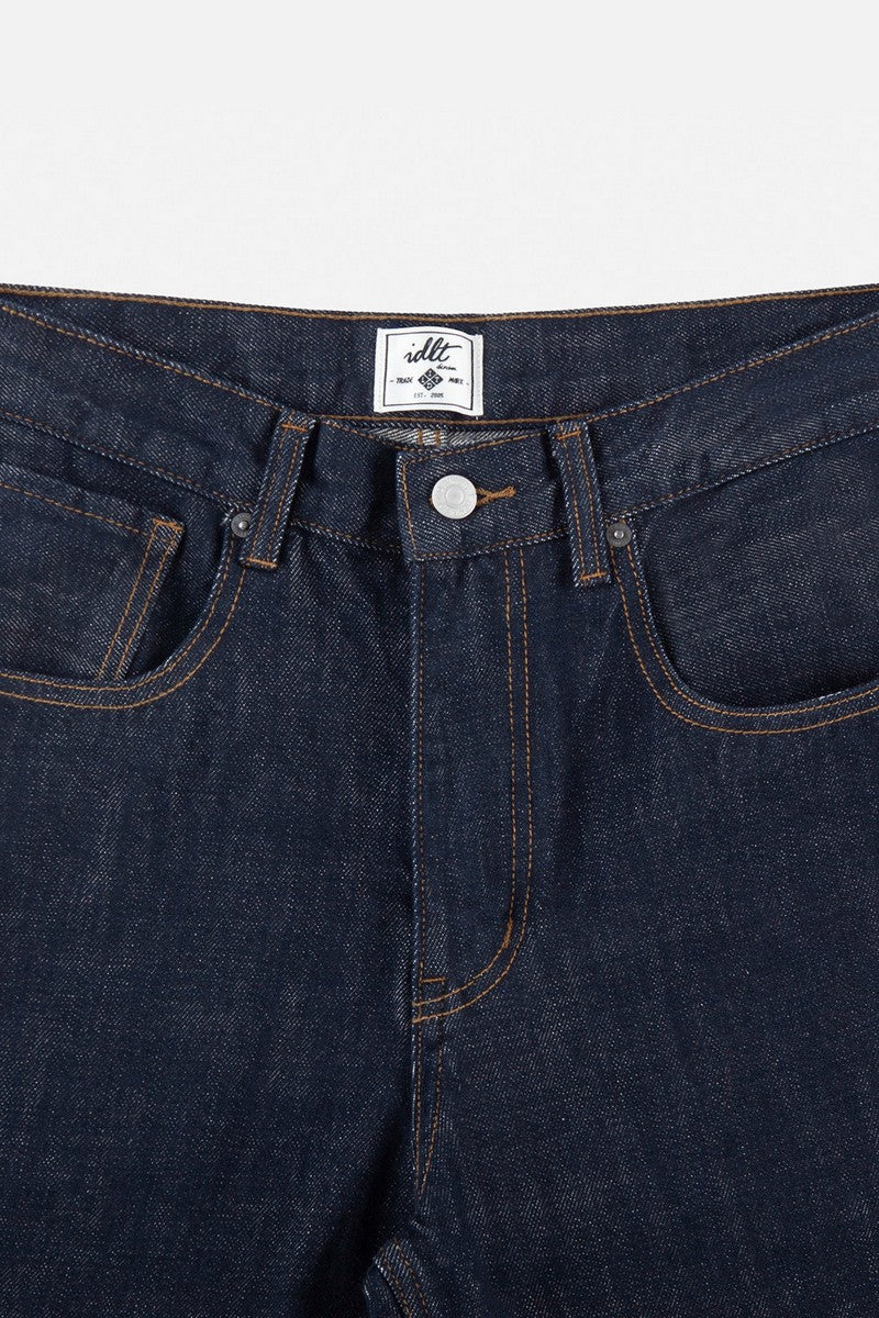 Washed Flared Vintage Raw Jeans