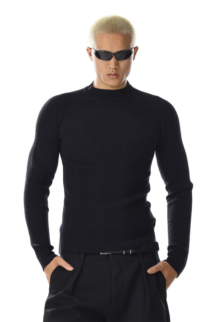 Textured Long Sleeve Tee