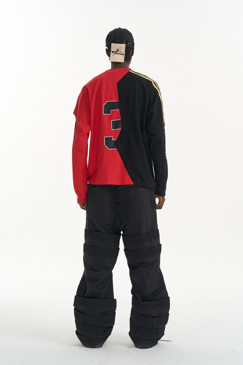 Layered Graphic Stitch T-Shirt