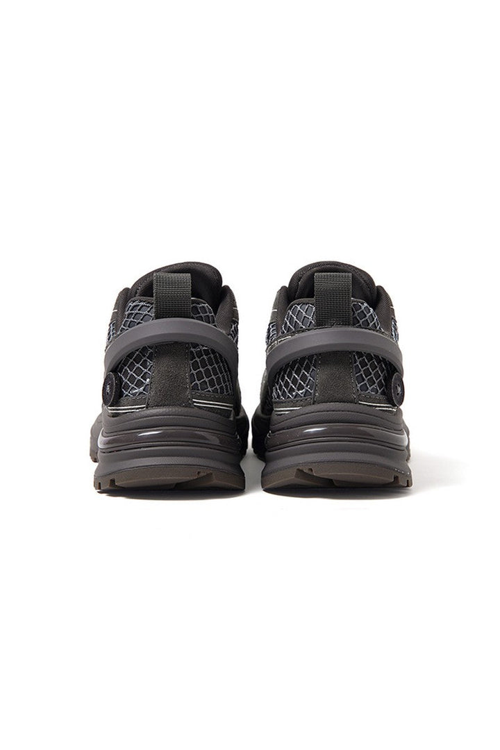 Gray Chunky Running Sneakers