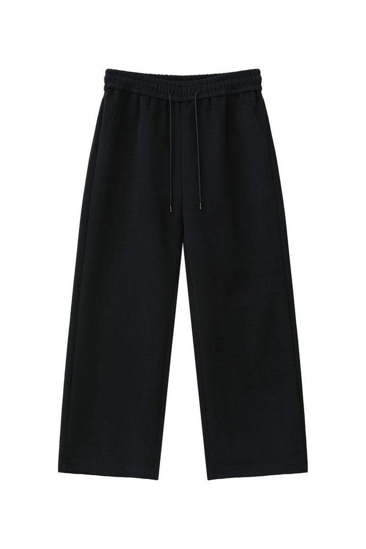 Drawstring Straight Leg Sweatpants