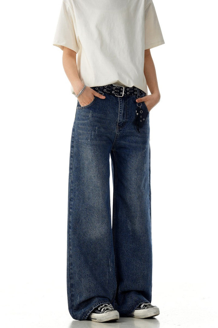 Blue Distressed Jeans