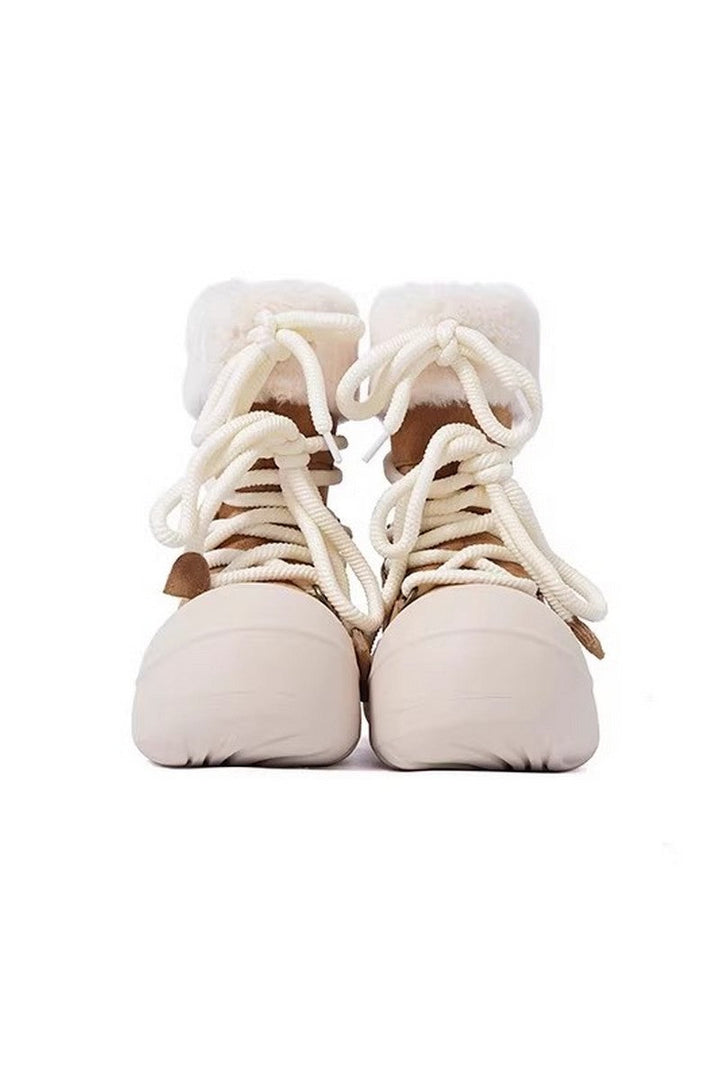 Fleece Lined Snow Boots