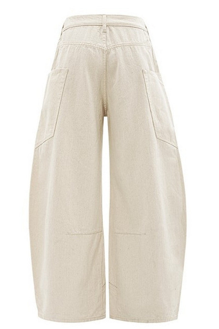 Deconstructed Scythe Wide Jeans