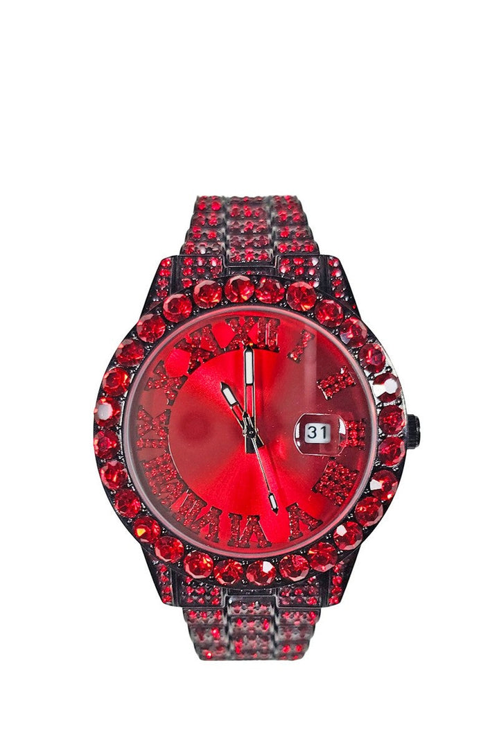 Iced Square Nautilus Watch