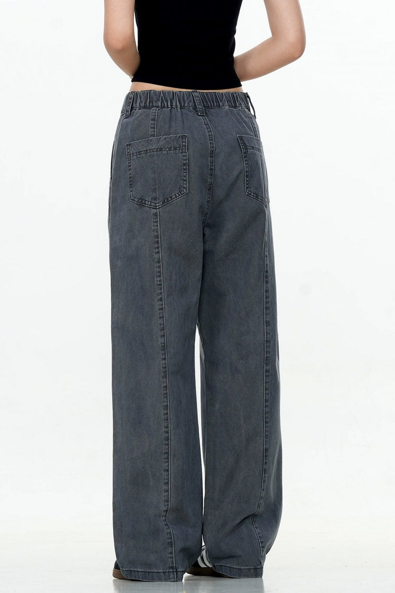 Minimalist Straight Cargo Pants