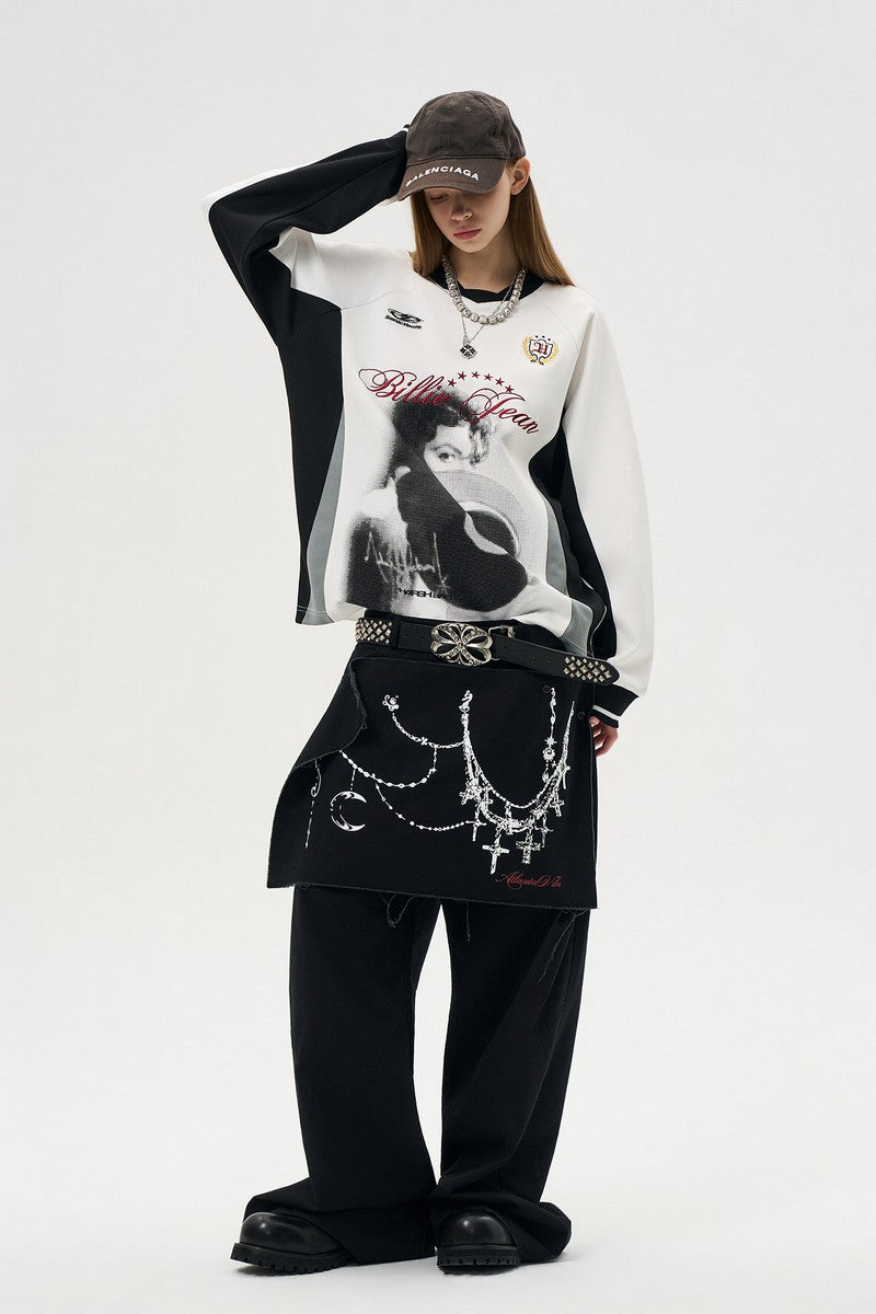 Retro Portrait Jersey Tee