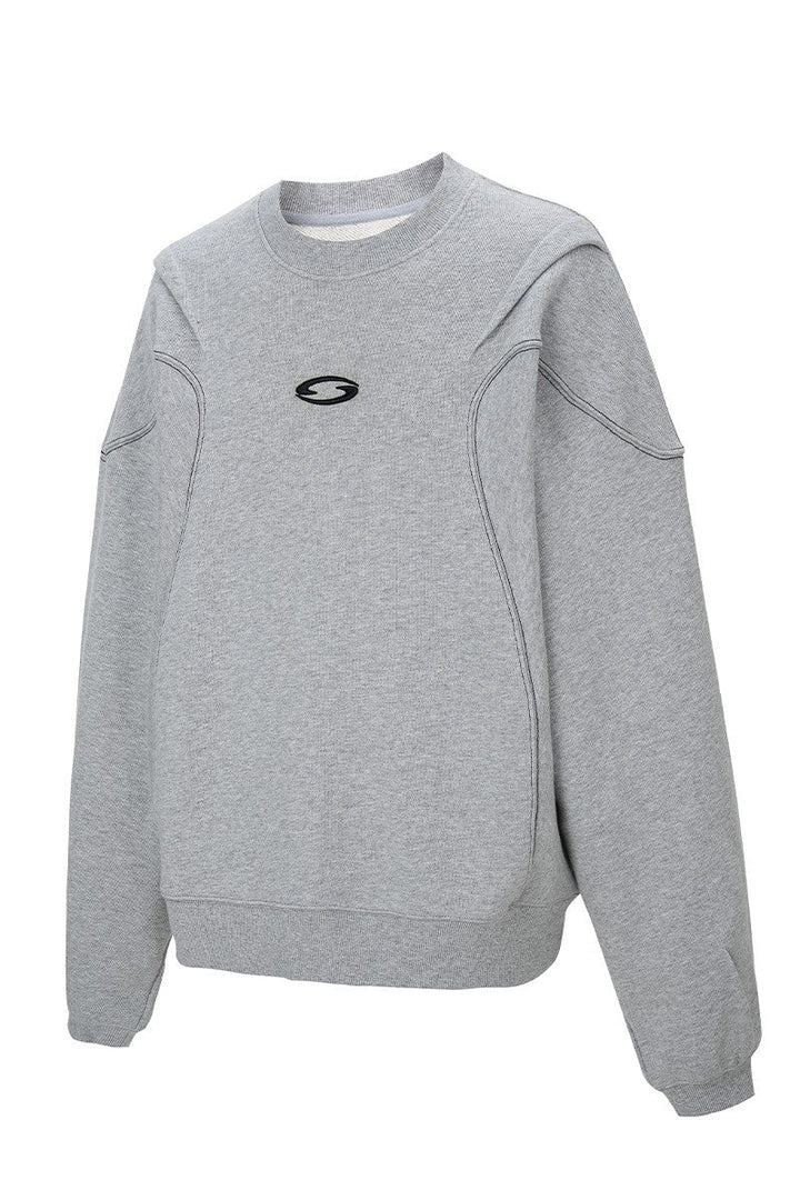 Embroidered Logo Heavyweight Sweatshirt