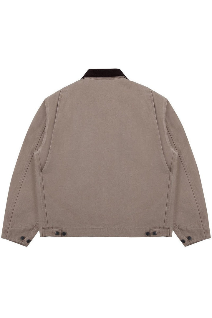 Washed Canvas Padded Detroit Work Jacket