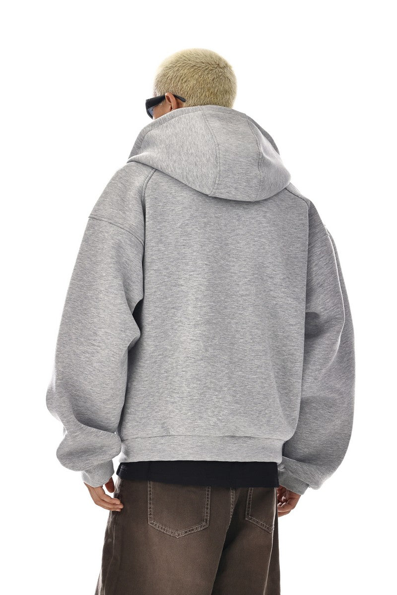 Boxy Heavyweight Zip Hoodie