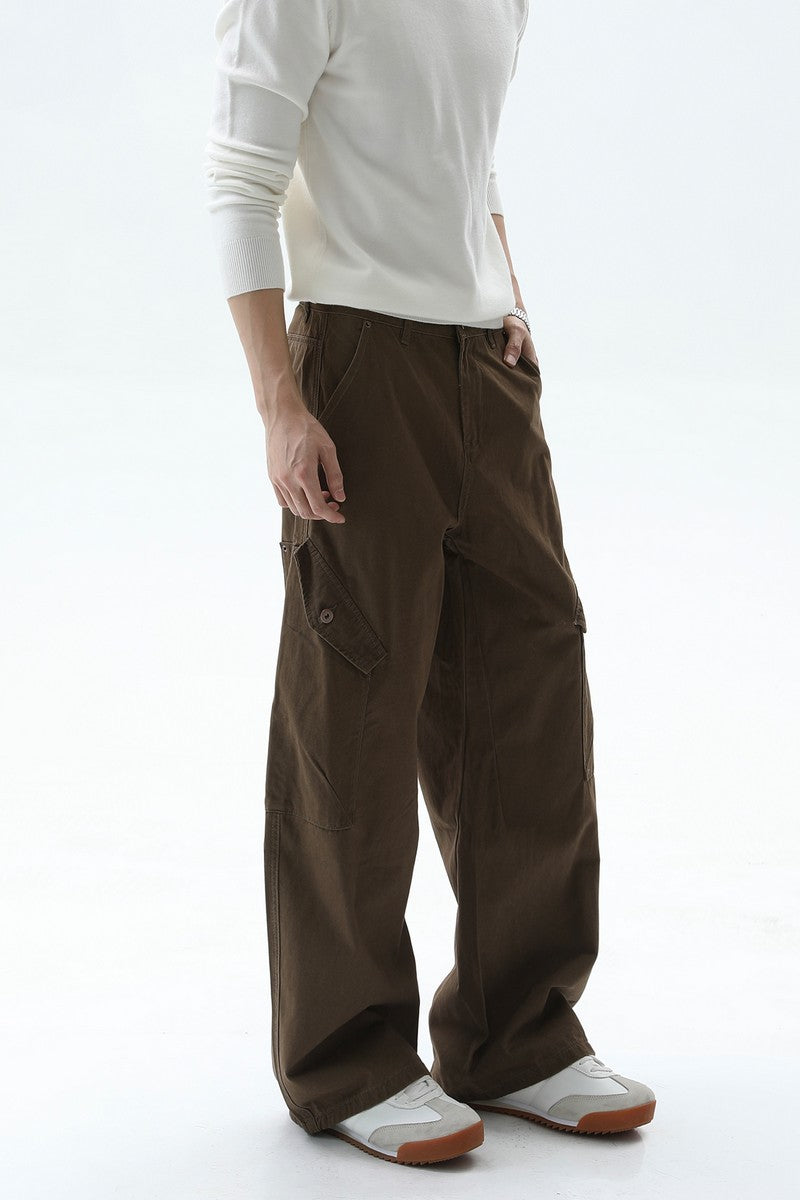 Vintage Multi Pocket Cargo Jeans