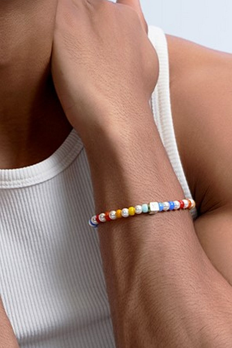 Colorful Summer Beaded Bracelet