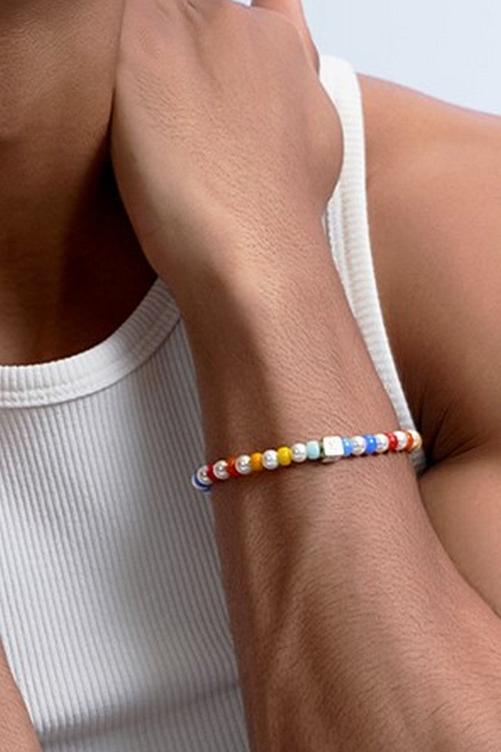 Colorful Summer Beaded Bracelet