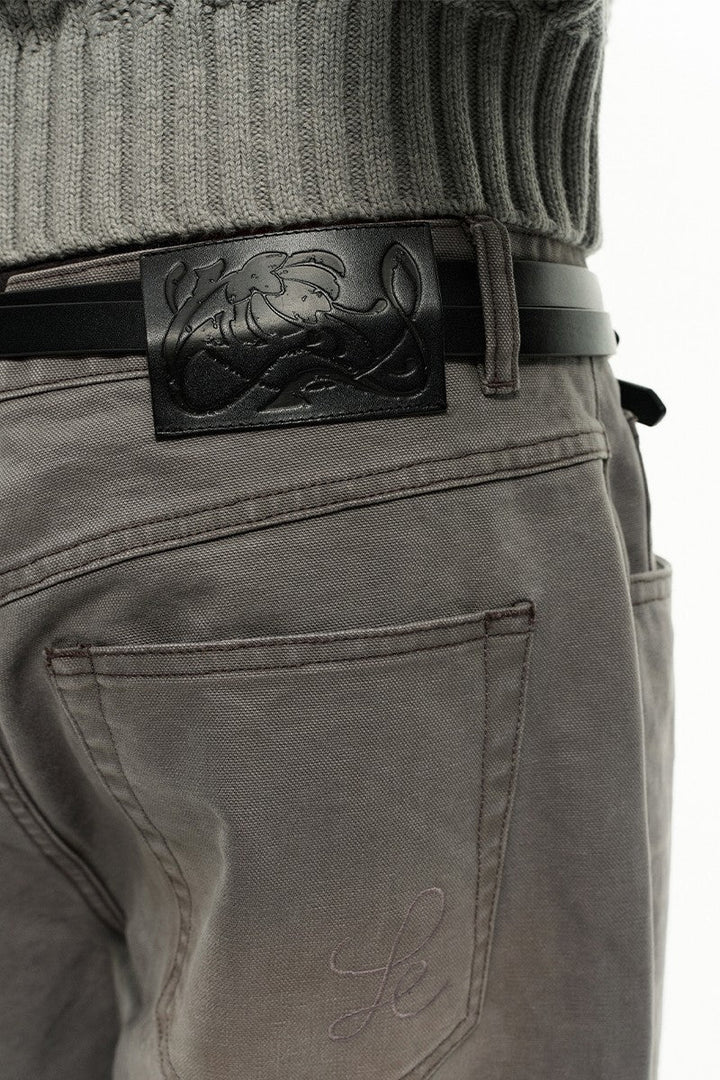 Sunfaded Washed Grey Jeans