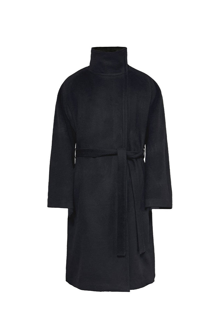 Asymmetric Zip Coat