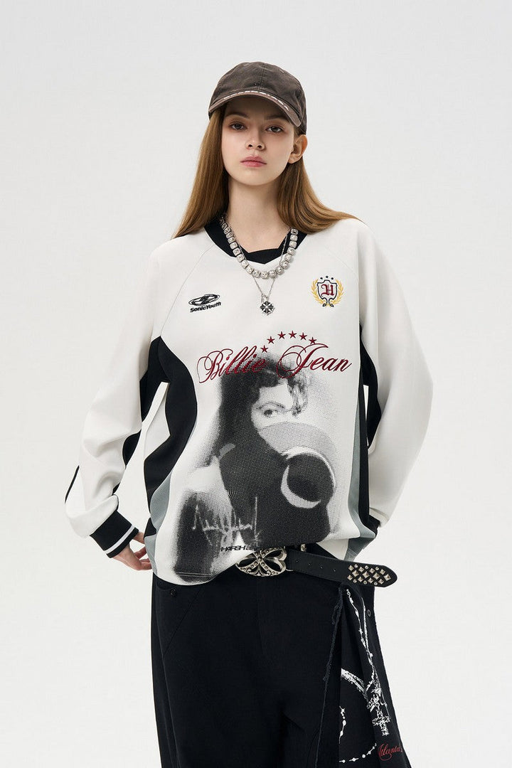 Retro Portrait Jersey Tee