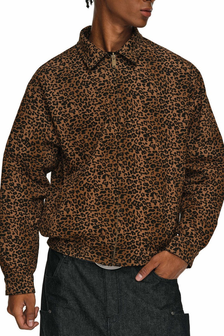 Reversible Detroit Leopard Jacket