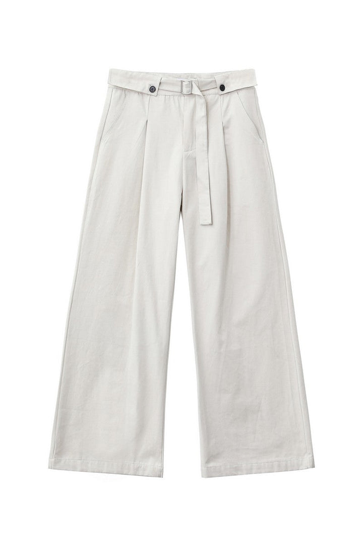 Pleated Relaxed Fit Dress Pants